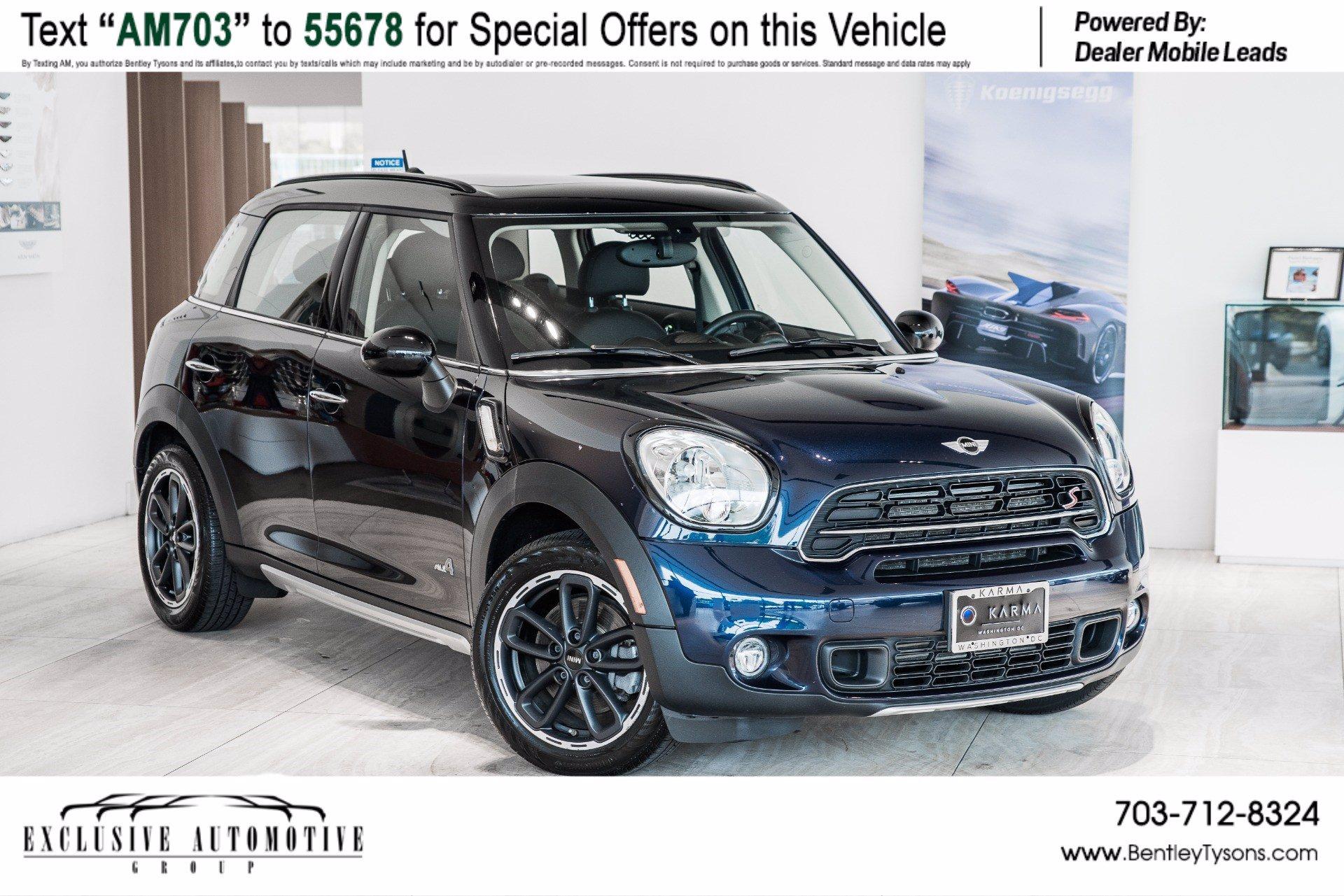 Used 2016 MINI Cooper Countryman Cooper S ALL4 For Sale (Sold